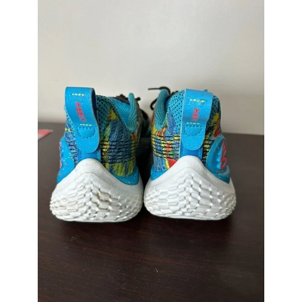 Under Armour Curry Flow 10 Sour Patch Kids Shoes 3025622 Mens Size 10 - Picture 4 of 15